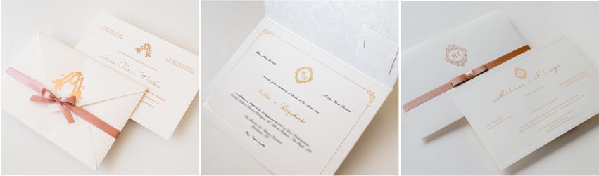 Convite de Casamento Clássico