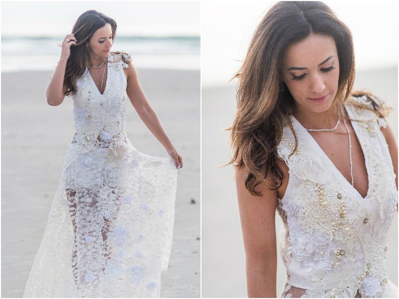 Vestido de noiva para casamento na praia - Paloma Tocci