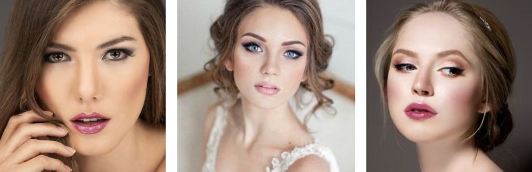 Gloss na maquiagem da noiva