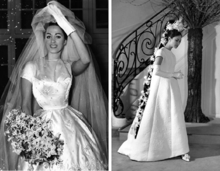 Vestido de noiva anos 50