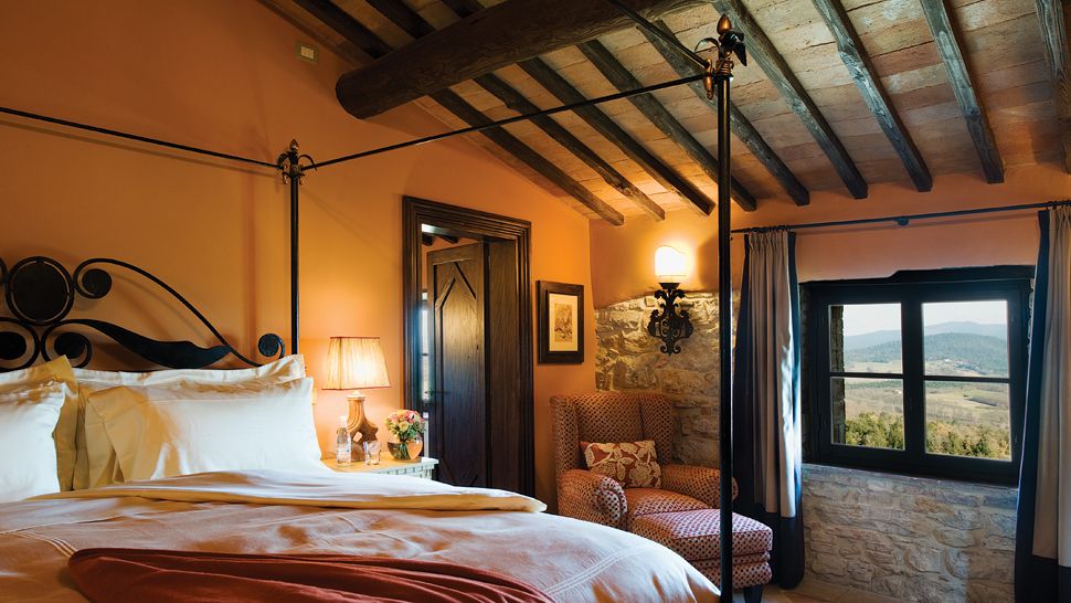 Hotéis mais românticos para a lua de mel Castelo de Casole