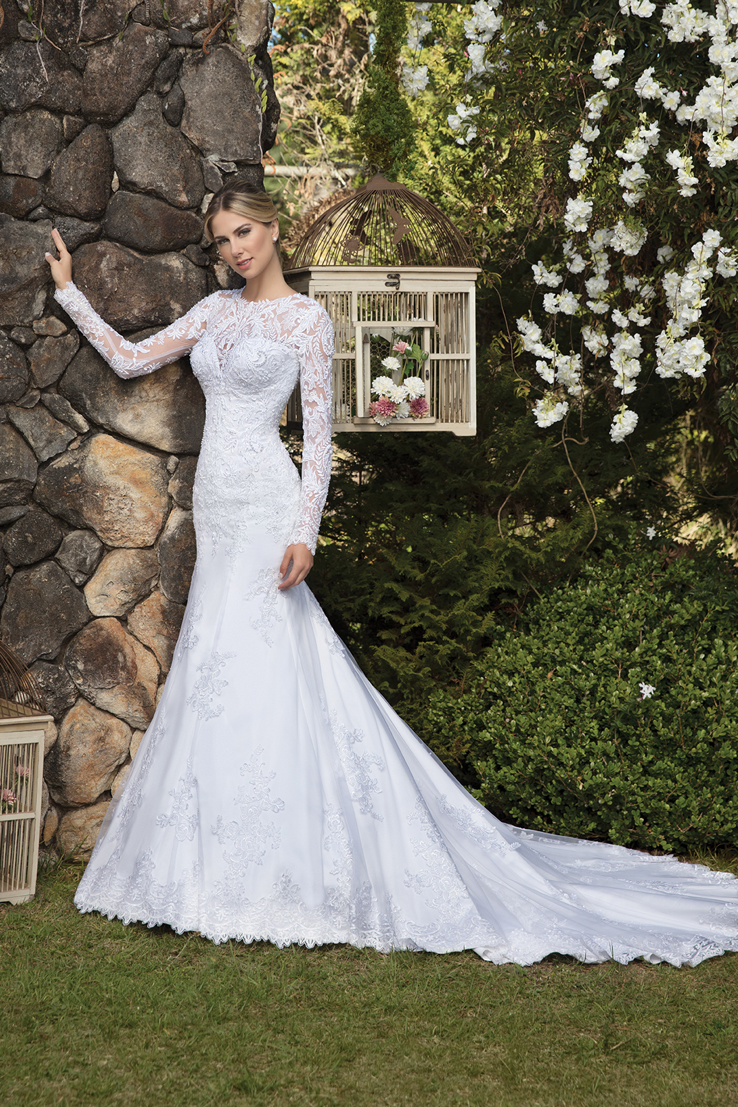 Inspirações para vestidos de noiva - Modelo Bromélia