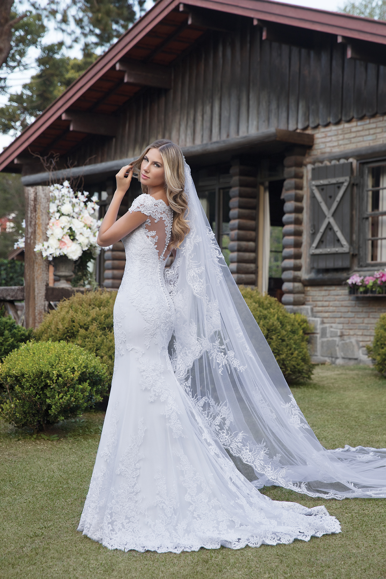 Inspirações para vestidos de noiva - Modelo Dália