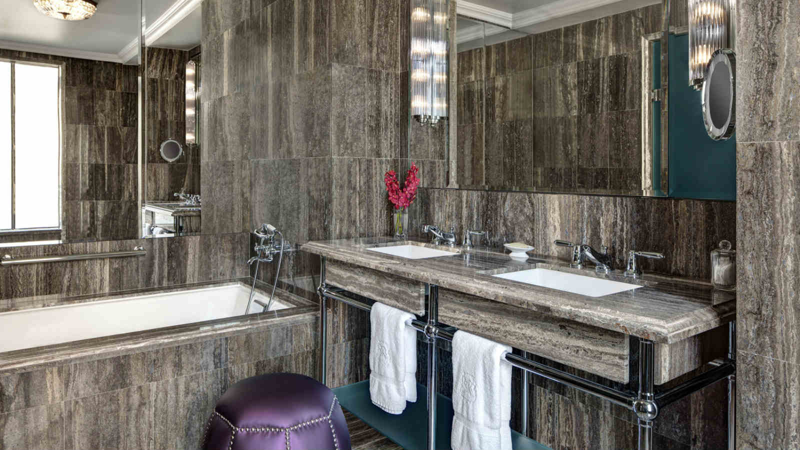 Milano Suite Bathroom St. Regis New York